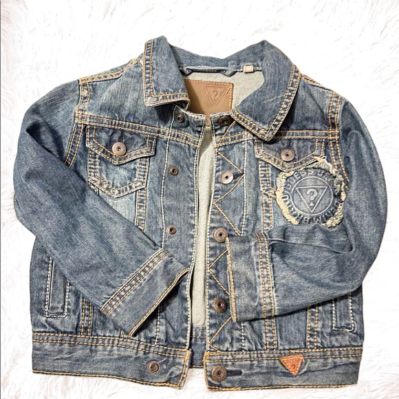 Guess denim’ jacket 3T - Picture 1 of 3